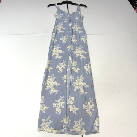 Reformation Reverie blue floral Dress Size 0 - Picture 8 of 8